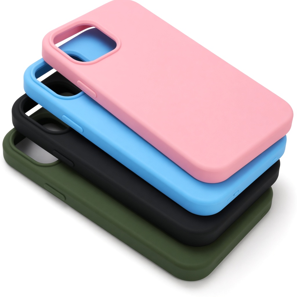 Fundas de silicon para iPhone (mix modelos)