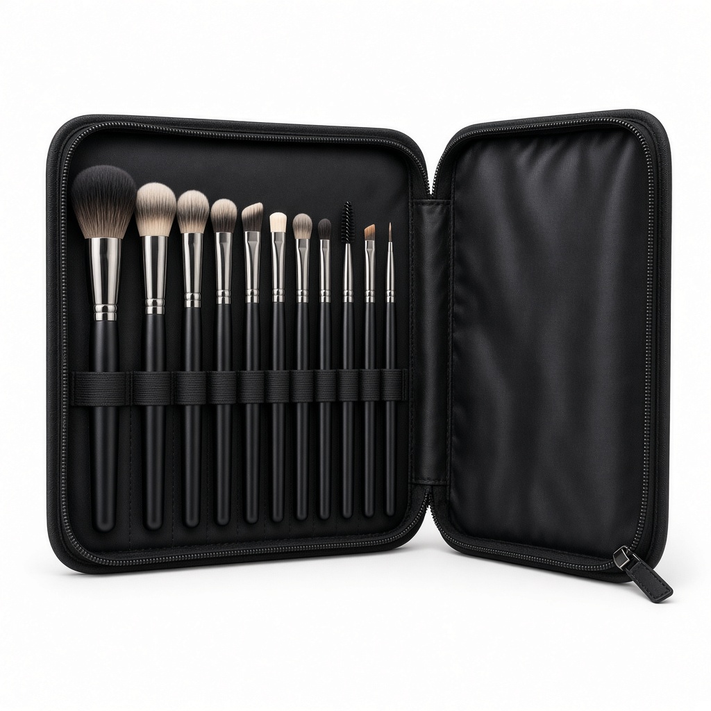 Set de brochas de maquillaje 12 piezas